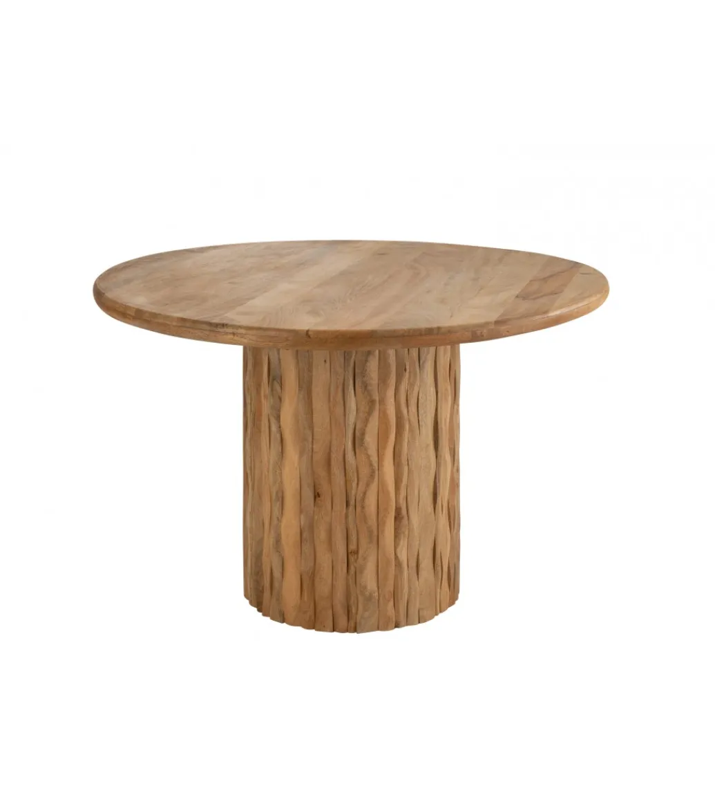 Stół CURVE 122 cm naturalny*J-Line Discount