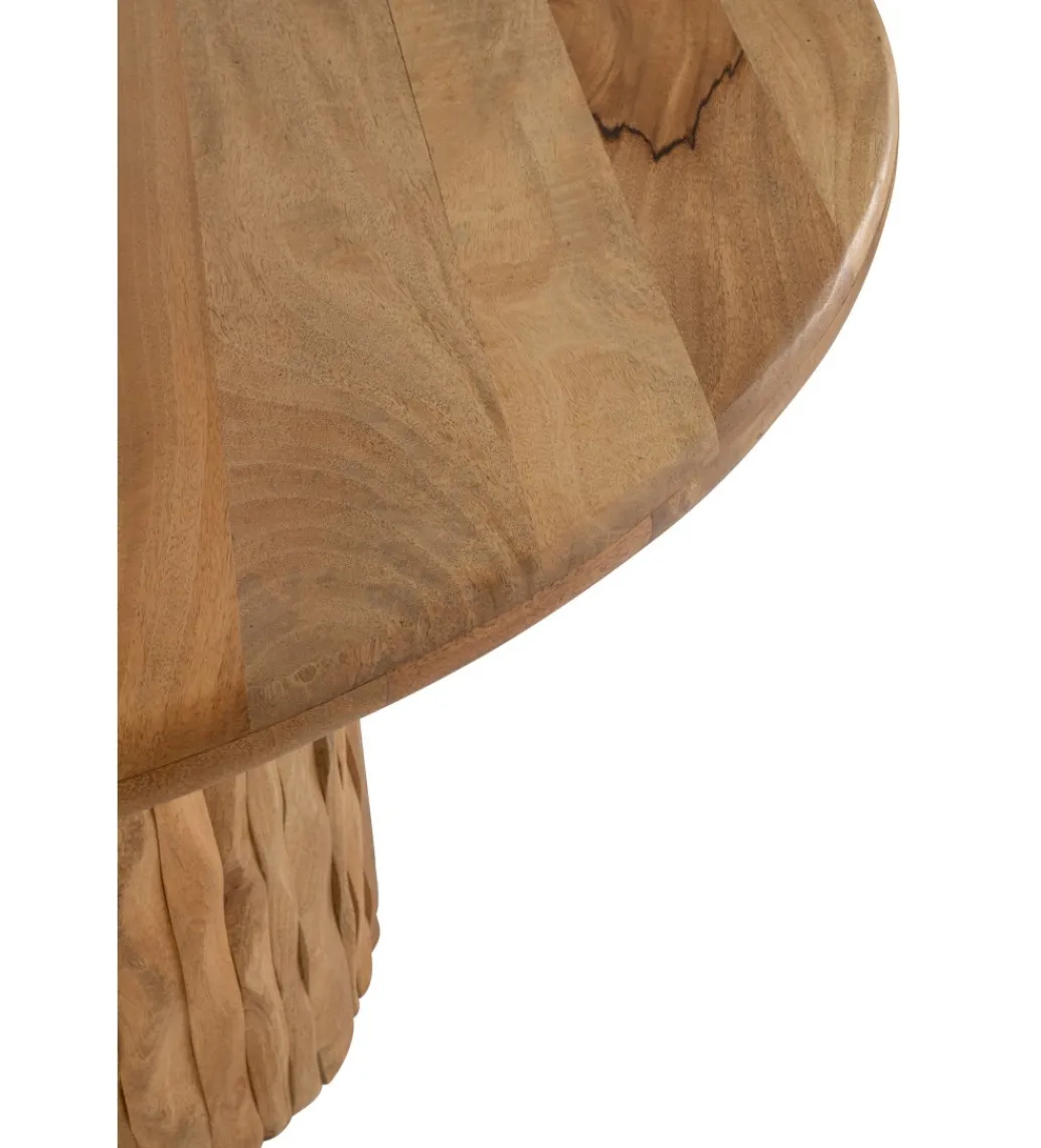 Stół CURVE 122 cm naturalny*J-Line Discount
