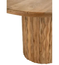 Stół CURVE 122 cm naturalny*J-Line Discount