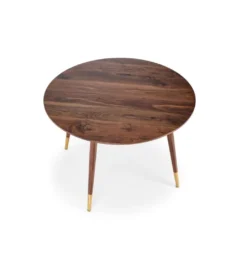 Stół DOMENICO 110 cm w kolorze orzecha*Halmar Outlet
