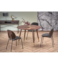 Stół DOMENICO 110 cm w kolorze orzecha*Halmar Outlet
