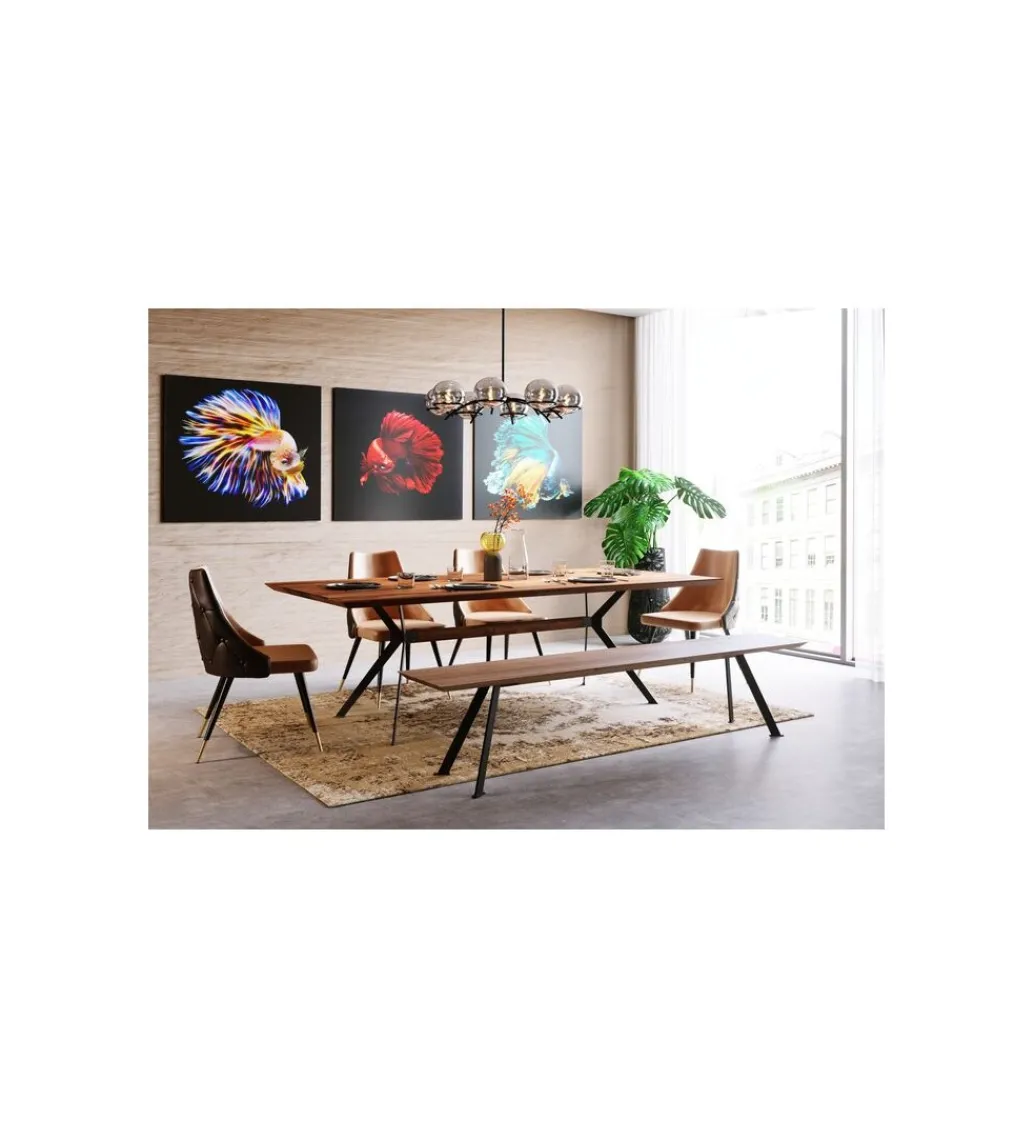 Stół DOWNTOWN 220 x 100 cm drewno dębu*KARE Online
