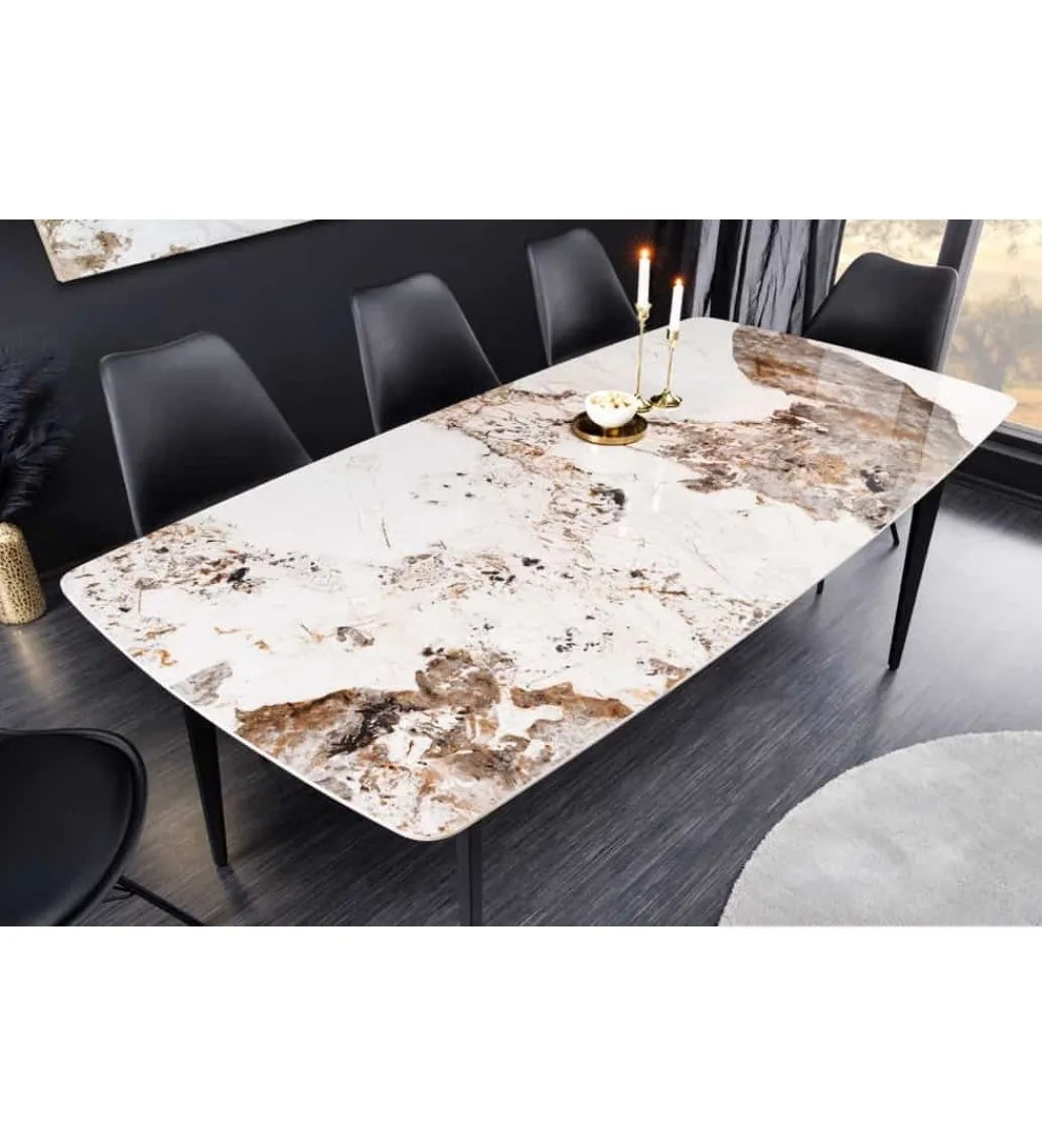 Stół DYLAN 180 cm ceramika w optyce marmuru*Invicta Interior Online