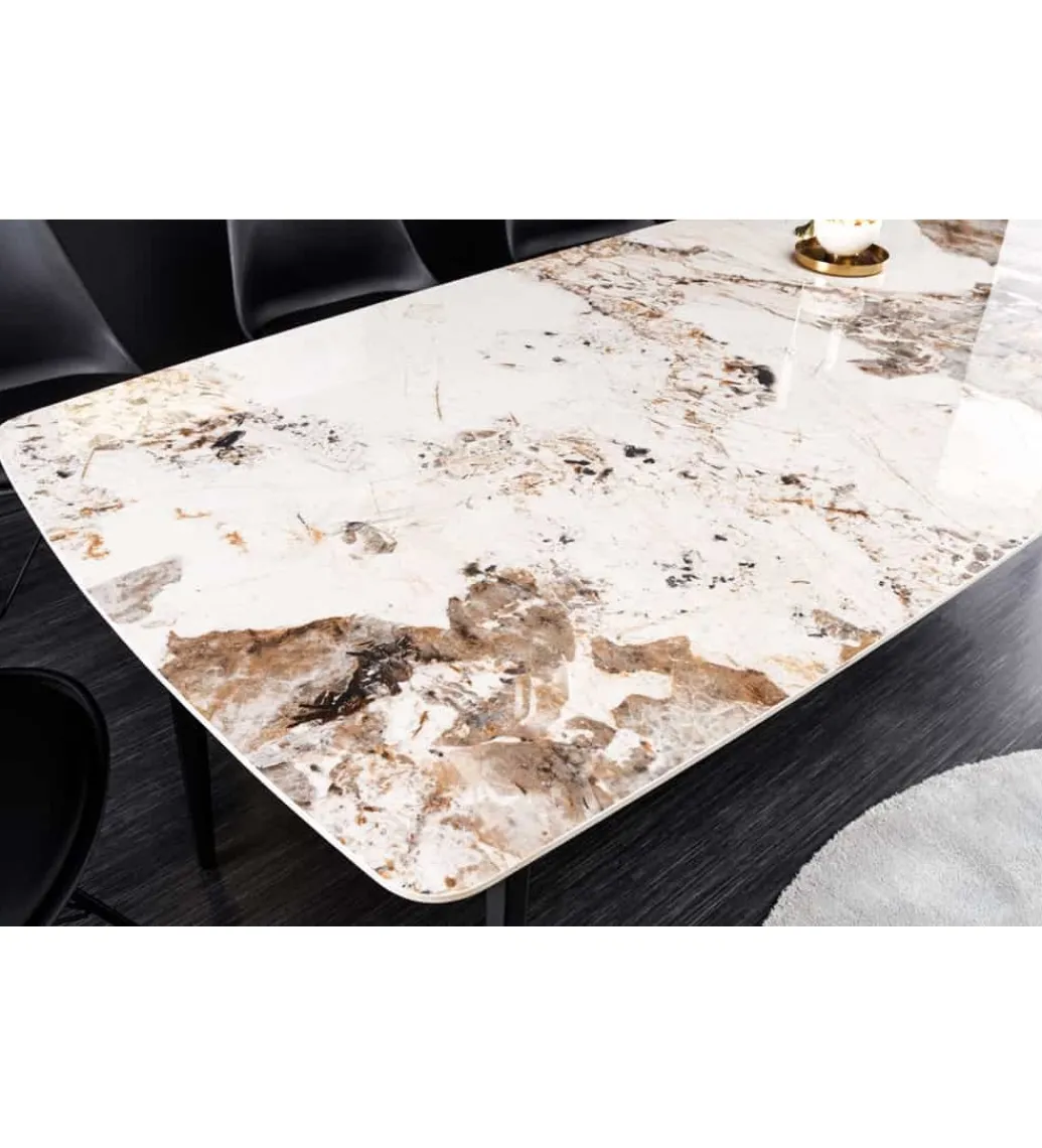 Stół DYLAN 180 cm ceramika w optyce marmuru*Invicta Interior Online