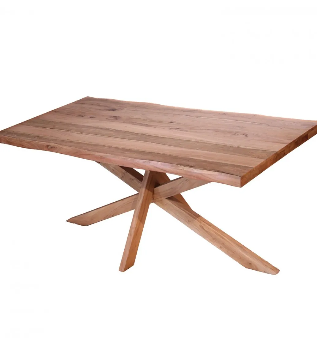 Stół EDAKKO 180 cm drewno akacja*Exclusivas Clearance