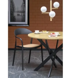 Stół EDGAR 100 cm naturalny*Halmar Best