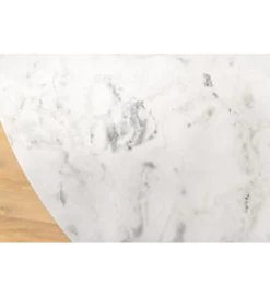 Stół ELEGANCIA 100 cm biały marmuru*Invicta Interior Hot