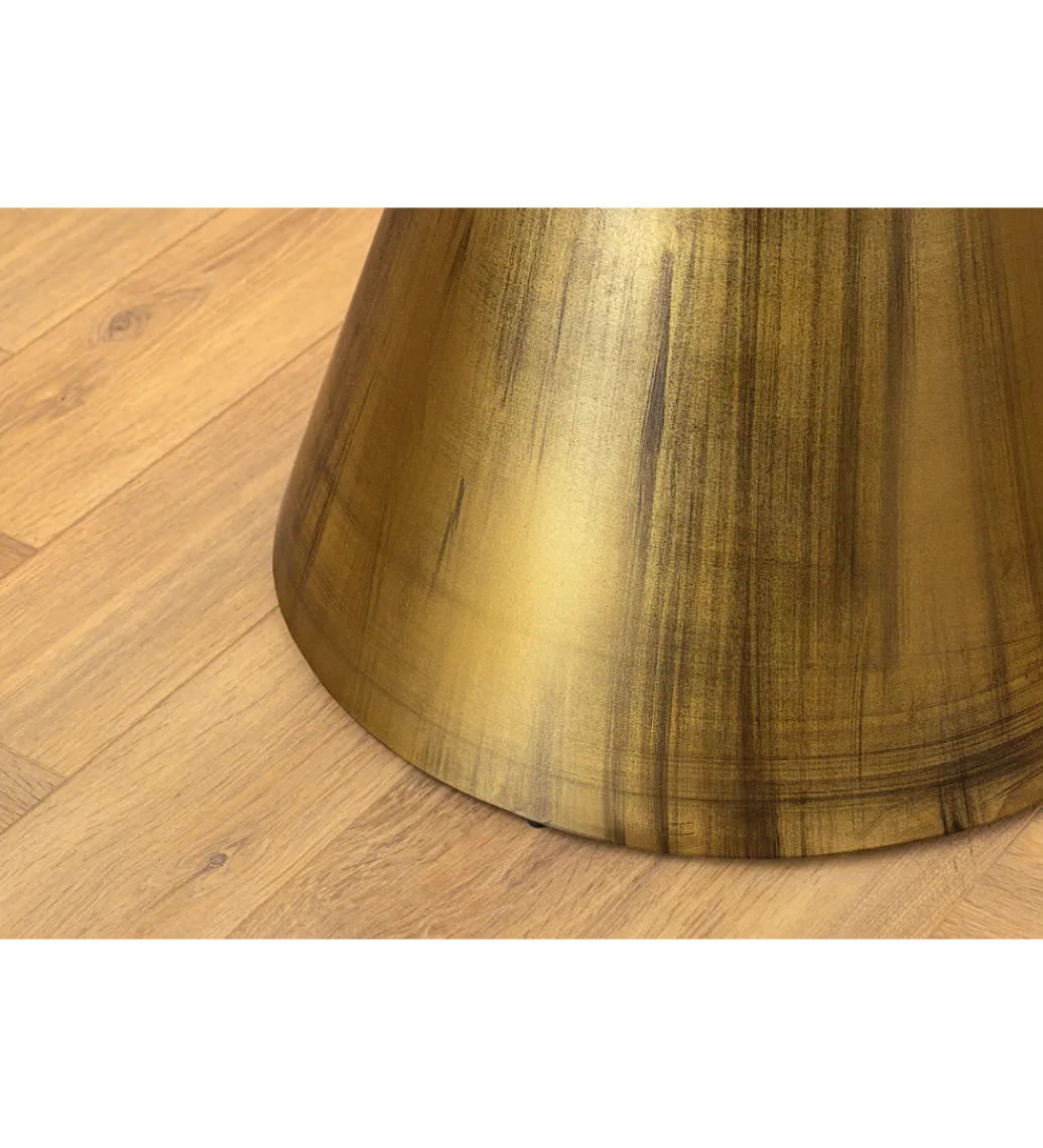 Stół ELEGANCIA 100 cm biały marmuru*Invicta Interior Hot