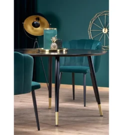 Stół EMBOS 120 cm czarny*Halmar Best