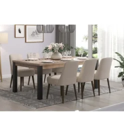 Stół EMILE 200 cm w optyce dąb tytoniowo-brązowy*MCA Clearance