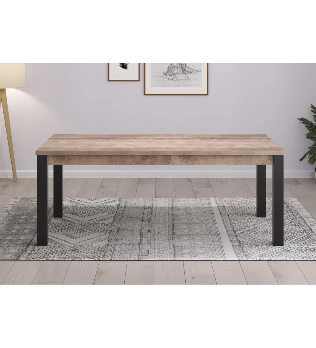 Stół EMILE 200 cm w optyce dąb tytoniowo-brązowy*MCA Clearance