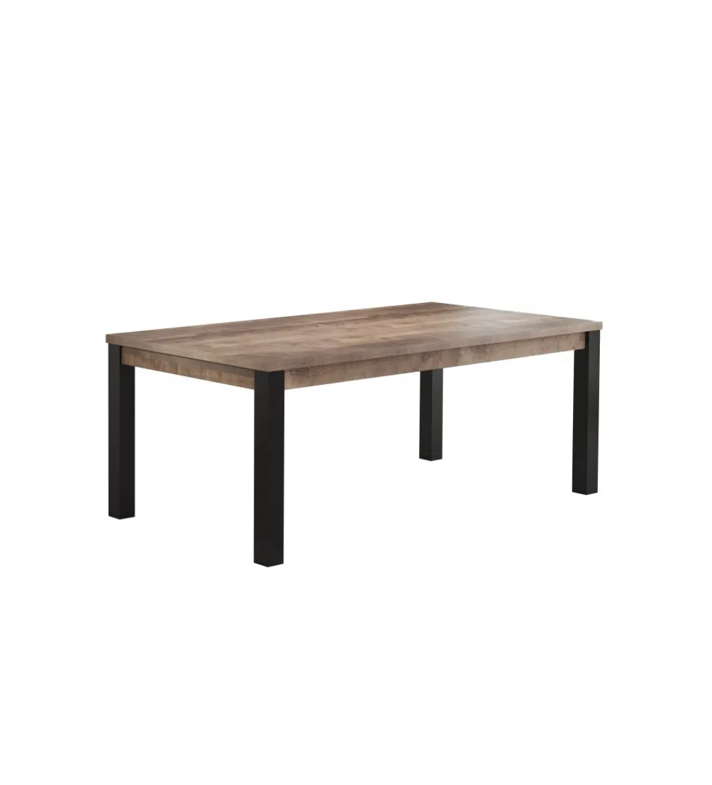 Stół EMILE 200 cm w optyce dąb tytoniowo-brązowy*MCA Clearance