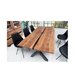 Stół EUFRAT Amazonas 200 cm drewno Akacja*Invicta Interior New