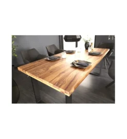 Stół Factory Iron Craft 200 cm drewno sheesham*Invicta Interior Hot