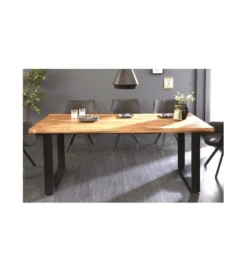 Stół  Factory Iron Craft 200 cm drewno sheesham*Invicta Interior Hot
