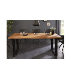 Stół  Factory Iron Craft 200 cm drewno sheesham*Invicta Interior Hot