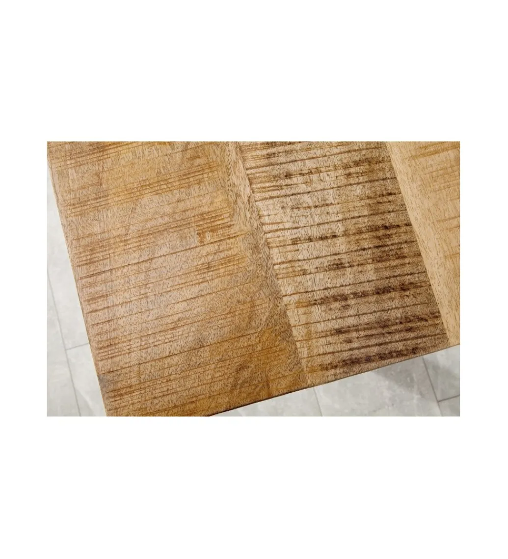 Stół Factory Iron Craft 200 cm drewno Mango*Invicta Interior Online