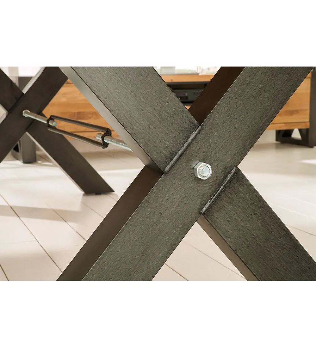 Stół FACTORY Thor 240 cm drewno dąb dziki*Invicta Interior Clearance