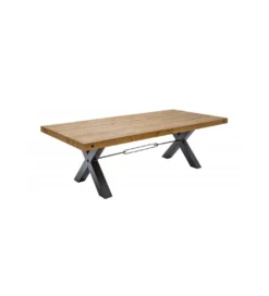 Stół FACTORY Thor 200 cm drewno sosna brąz*Invicta Interior
