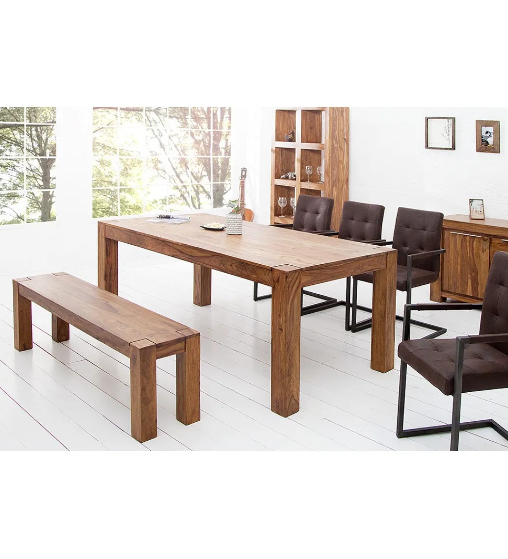 Stół FINICE Makassar 160 cm drewno Sheesham*Invicta Interior Best