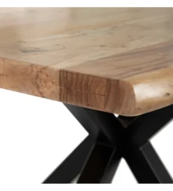 Stół FORTRES 160 cm drewno akacja*Zona-Design Best