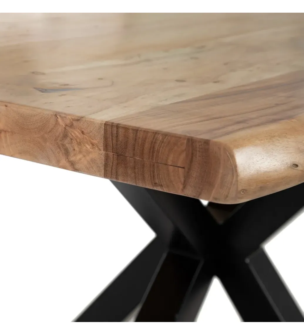 Stół FORTRES 160 cm drewno akacja*Zona-Design Best