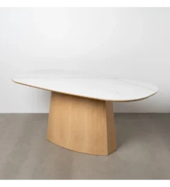 Stół FORYK 180 cm naturalny blat ceramika*Zona-Design Clearance