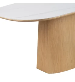 Stół FORYK 180 cm naturalny blat ceramika*Zona-Design Clearance