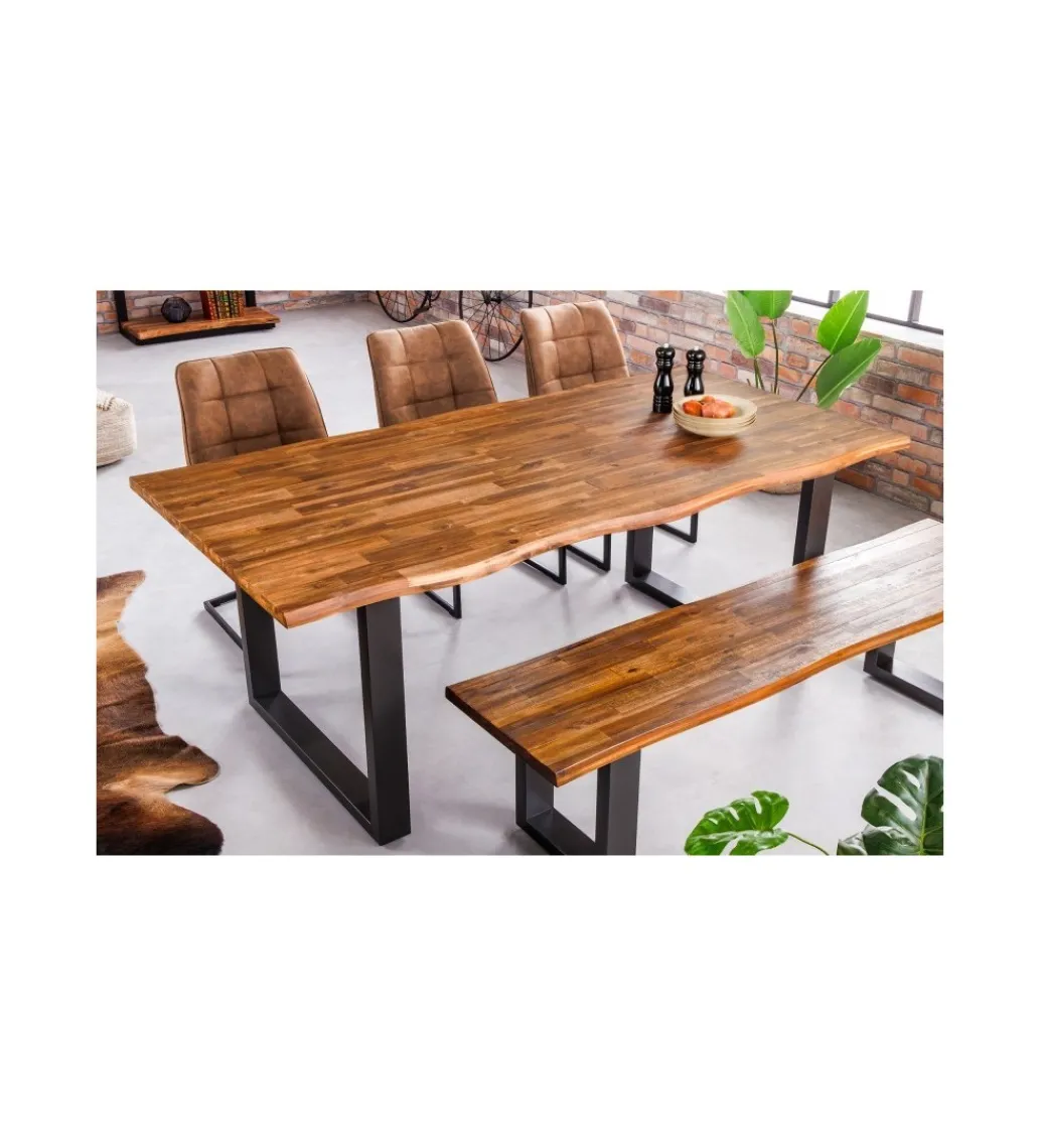 Stół Genesis 160 cm drewno akacja*Invicta Interior Sale