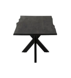 Stół GERARD 200 cm Drewno Mango Czarny*J-Line Outlet