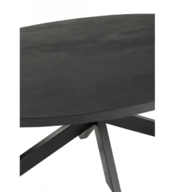 Stół GERARD 210 cm drewno mango czarny*J-Line Clearance