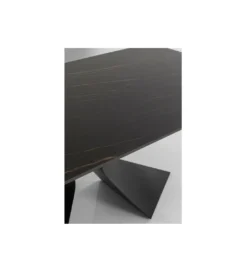 Stół GLORIA 180 x 90 cm ceramiczny blat czarny*KDesign