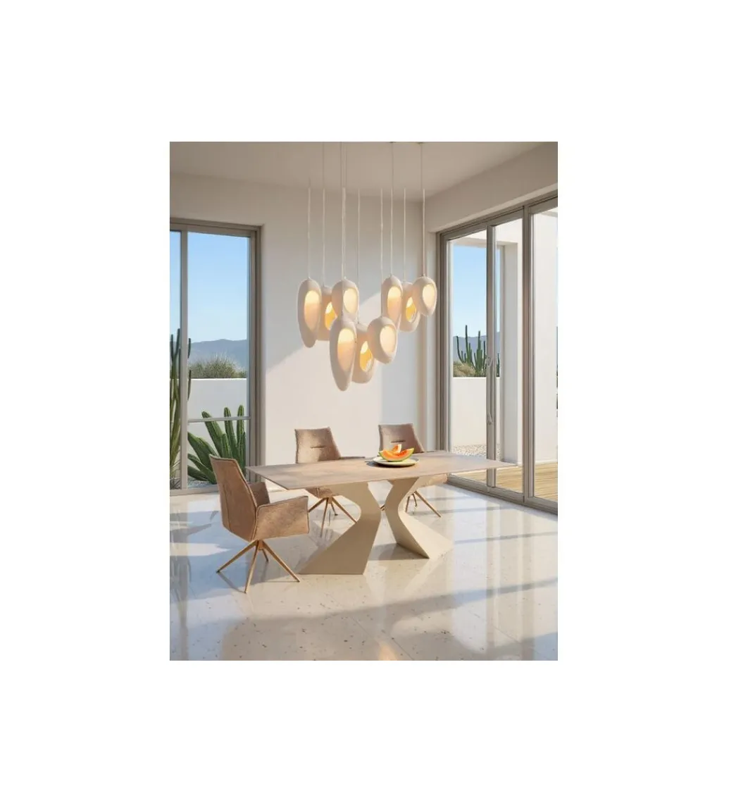 Stół GLORIA 200 x 100 cm w optyce trawertynu*KDesign Discount