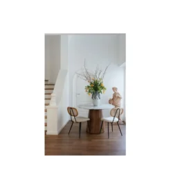 Stół GRACE 115 cm drewno mango marmur*KARE Outlet