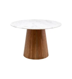 Stół GRACE 115 cm drewno mango marmur*KARE Outlet