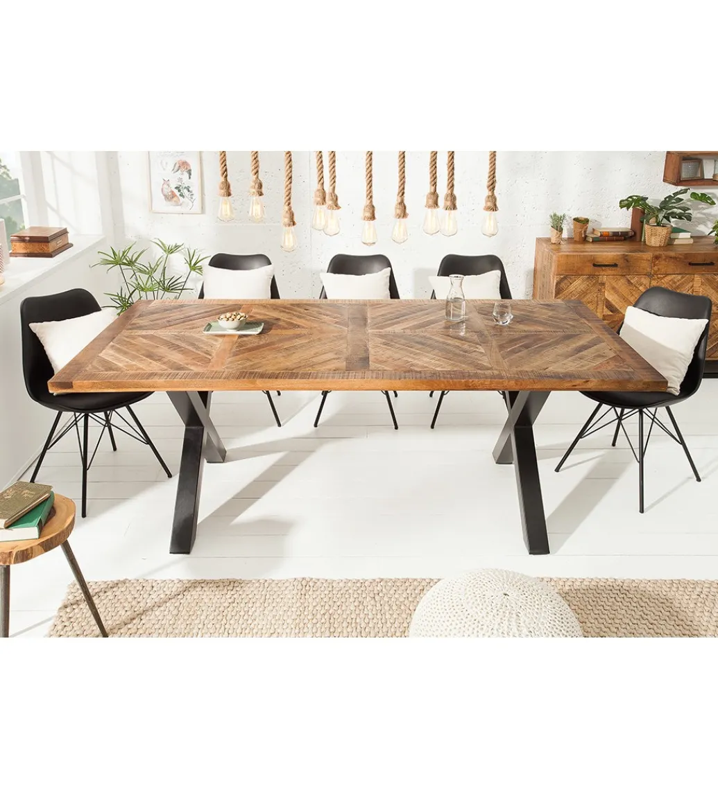 Stół GRANDE Infinity Home 160 cm drewno Mango*Invicta Interior Discount