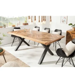 Stół GRANDE Infinity Home 160 cm drewno Mango*Invicta Interior Discount