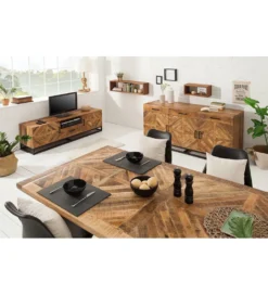 Stół GRANDE Infinity Home 160 cm drewno Mango*Invicta Interior Discount