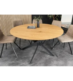 Stół HELIX 120 cm naturalny*Invicta Interior - przedsprzedaż Discount