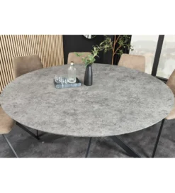 Stół HELIX 120 cm szary*Invicta Interior Sale
