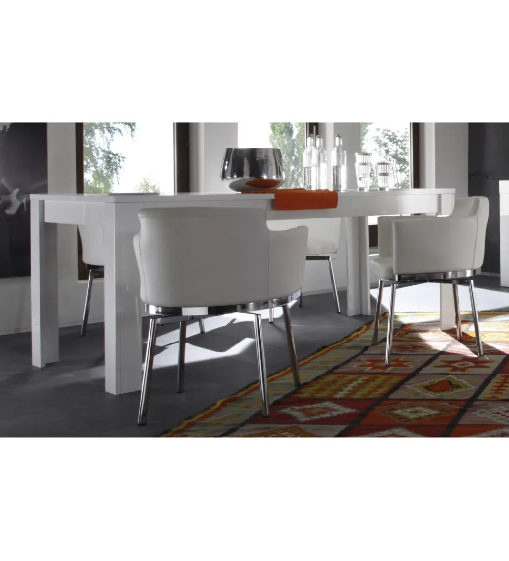 Stół ICEE 180 cm x 90 cm biały*MCA Linia Włoska Online