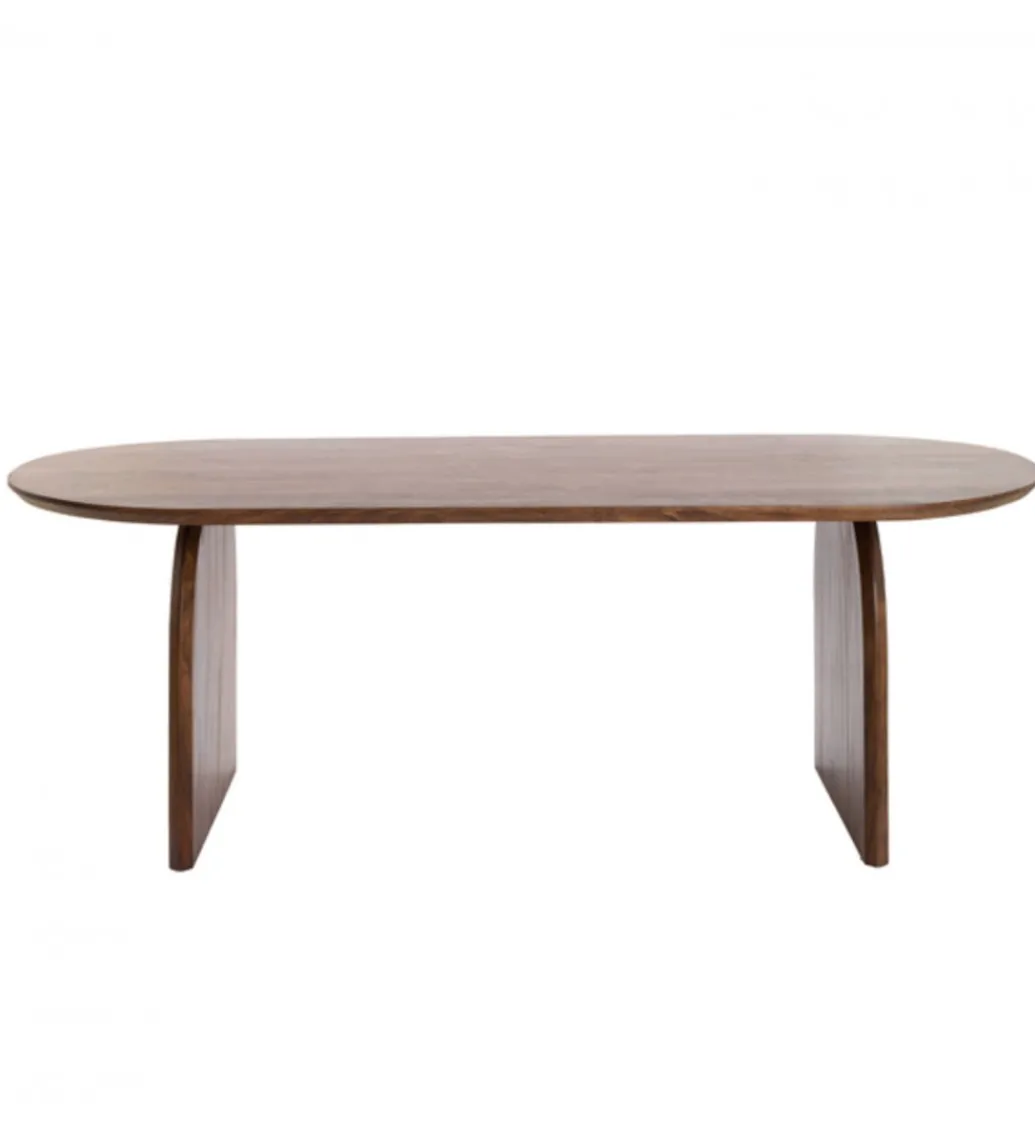 Stół INDORE 220 cm drewno akcja naturalny*L&L Sale