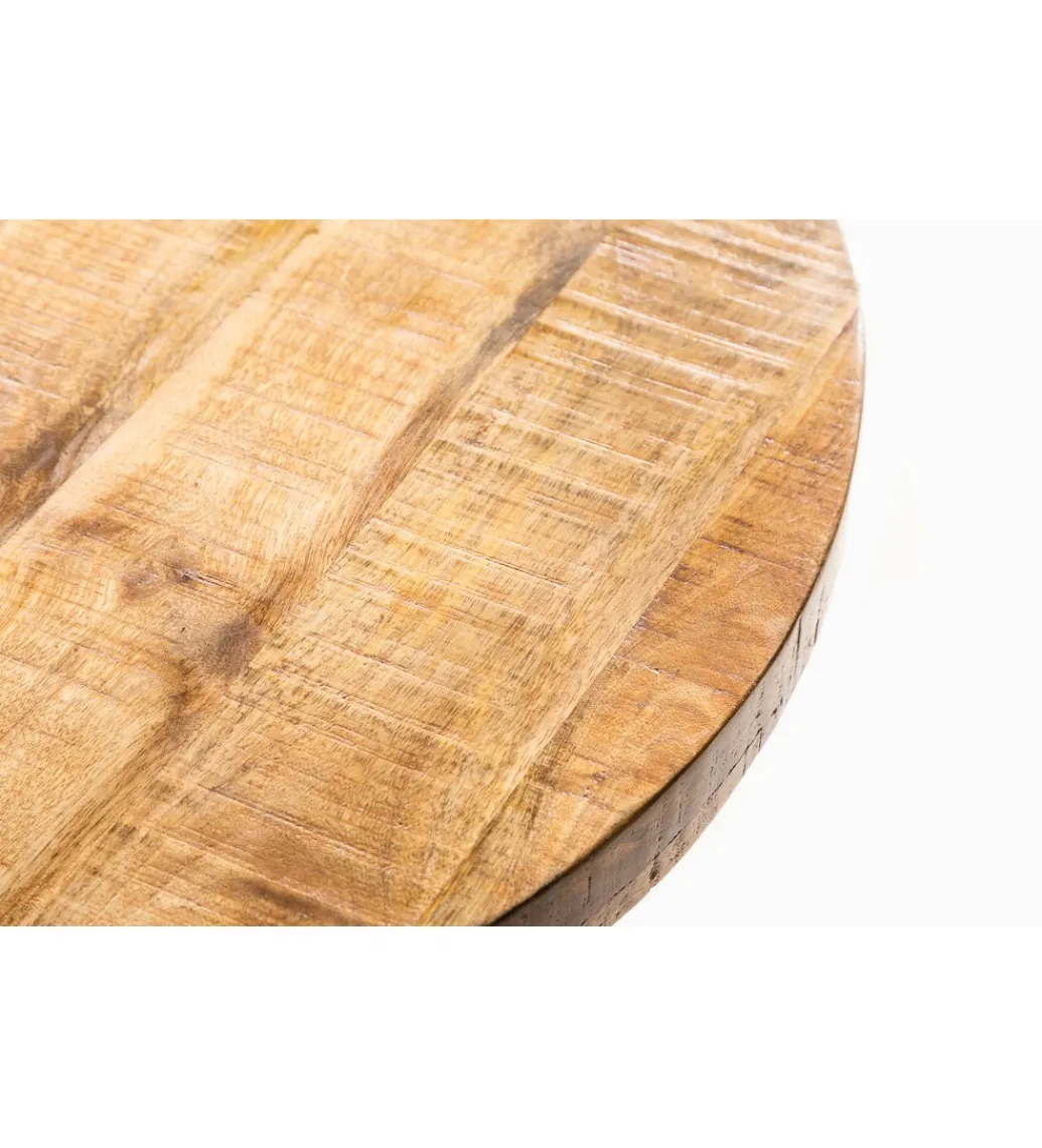 Stół Iron Craft 80 cm drewno Mango*Invicta Interior Hot