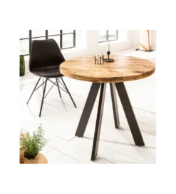 Stół Iron Craft 80 cm drewno Mango*Invicta Interior Hot