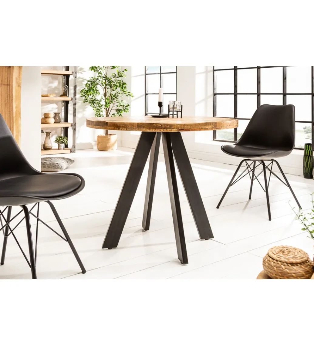 Stół Iron Craft 80 cm drewno Mango*Invicta Interior Hot