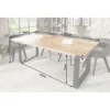 Stół Iron Craft 180 cm drewno Mango*Invicta Interior New