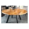 Stół IRON CRAFT 140 cm drewno mango naturalny*Invicta Interior New