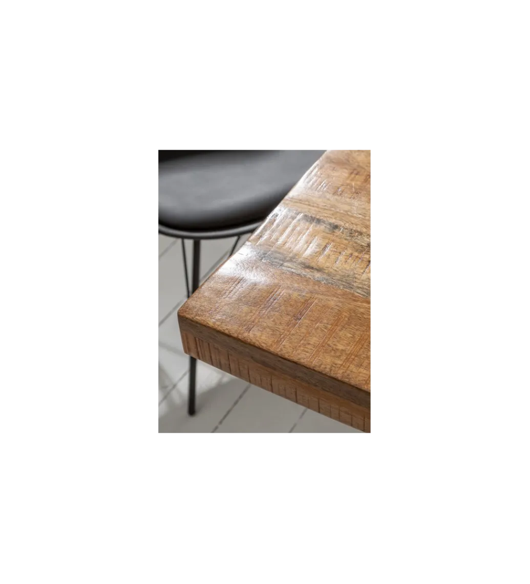 Stół Iron Craft X 160 cm drewno Mango*Invicta Interior