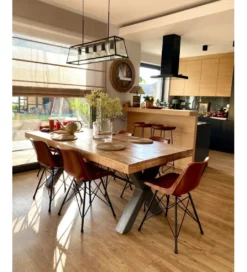 Stół Iron Craft X 160 cm drewno Mango*Invicta Interior
