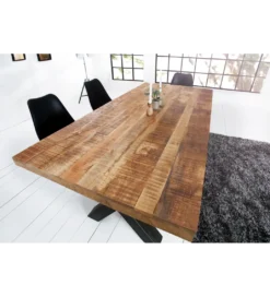 Stół Iron Craft X 200 Cm Drewno Mango*Invicta Interior